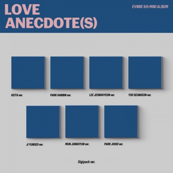 이븐 (EVNNE) - 미니 5집 [LOVE ANECDOTE(S)] Digipack ver. (7종 세트)
