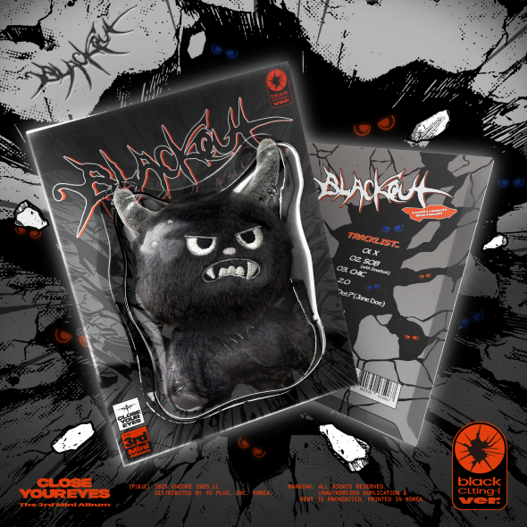 CLOSE YOUR EYES (클로즈 유어 아이즈) - The 3rd Mini Album [blackout] (black CLting-i ver.)