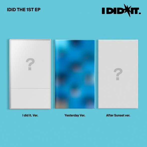 IDID (아이딧) - 미니 1집 I did it [I did it. Ver. / Yesterday Ver. / After Sunset Ver. 세트] 