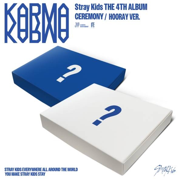  스트레이 키즈 (Stray Kids) - 정규 4집 [KARMA] (CEREMONY VER., HOORAY VER.)