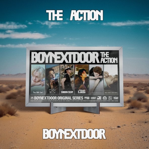  BOYNEXTDOOR - 5th EP [The Action] (Frame  ver.) 6종 세트