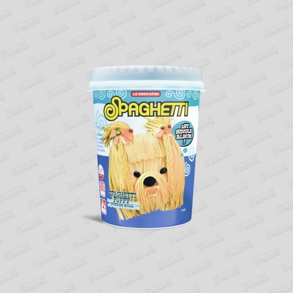 르세라핌 (LE SSERAFIM) - 1st Single Album  [SPAGHETTI] (STRESS BALL ver.)