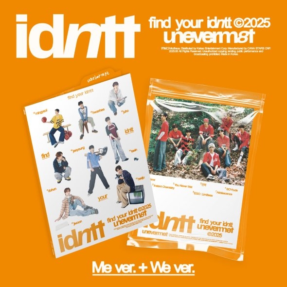 idntt (아이덴티티)  - 미니 [unevermet] 2종 세트