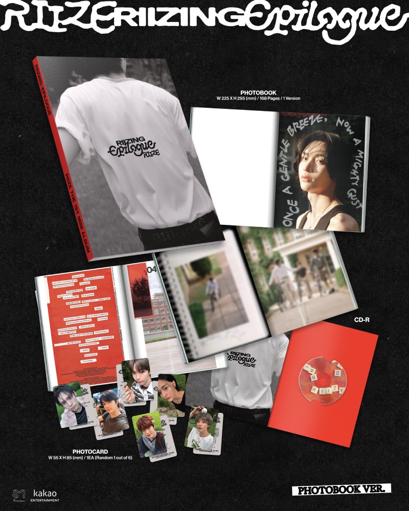 라이즈 (RIIZE) - 미니 1집 [RIIZING : Epilogue] (PHOTO BOOK Ver.)