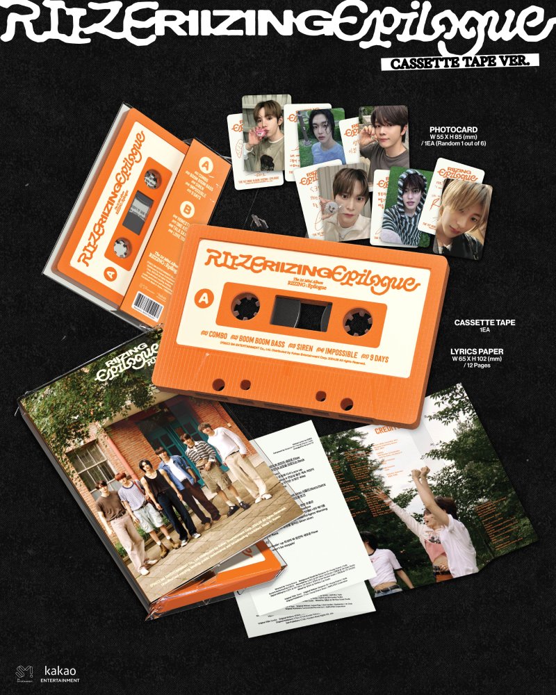 라이즈 (RIIZE) - 미니 1집 [RIIZING : Epilogue] (CASSETTE TAPE Ver.)