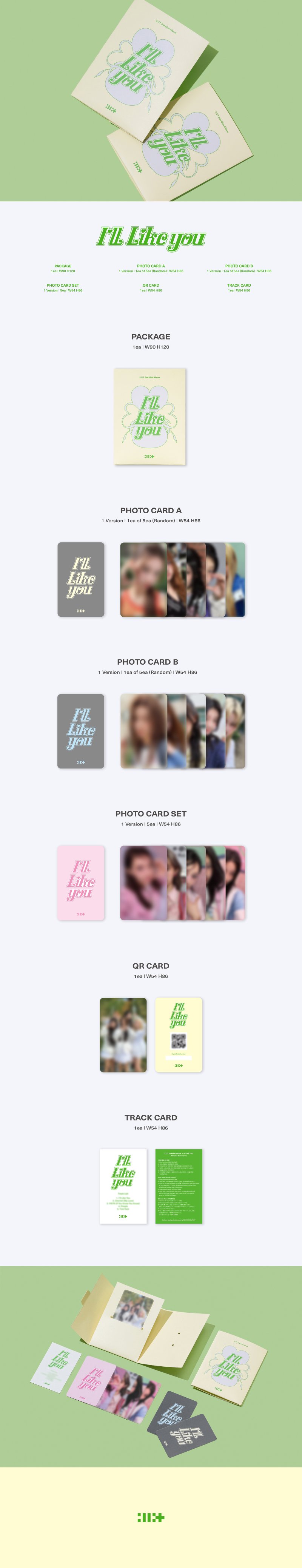 아일릿 (ILLIT) - 미니 2집 [I'LL LIKE YOU] (Weverse Albums ver.)