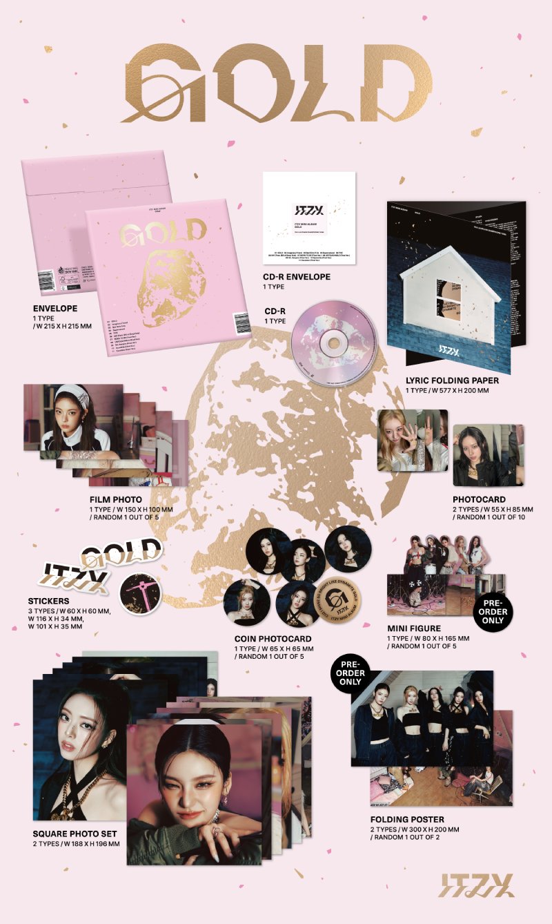 있지 (ITZY) - GOLD SPECIAL EDITION (GOLD Ver.)