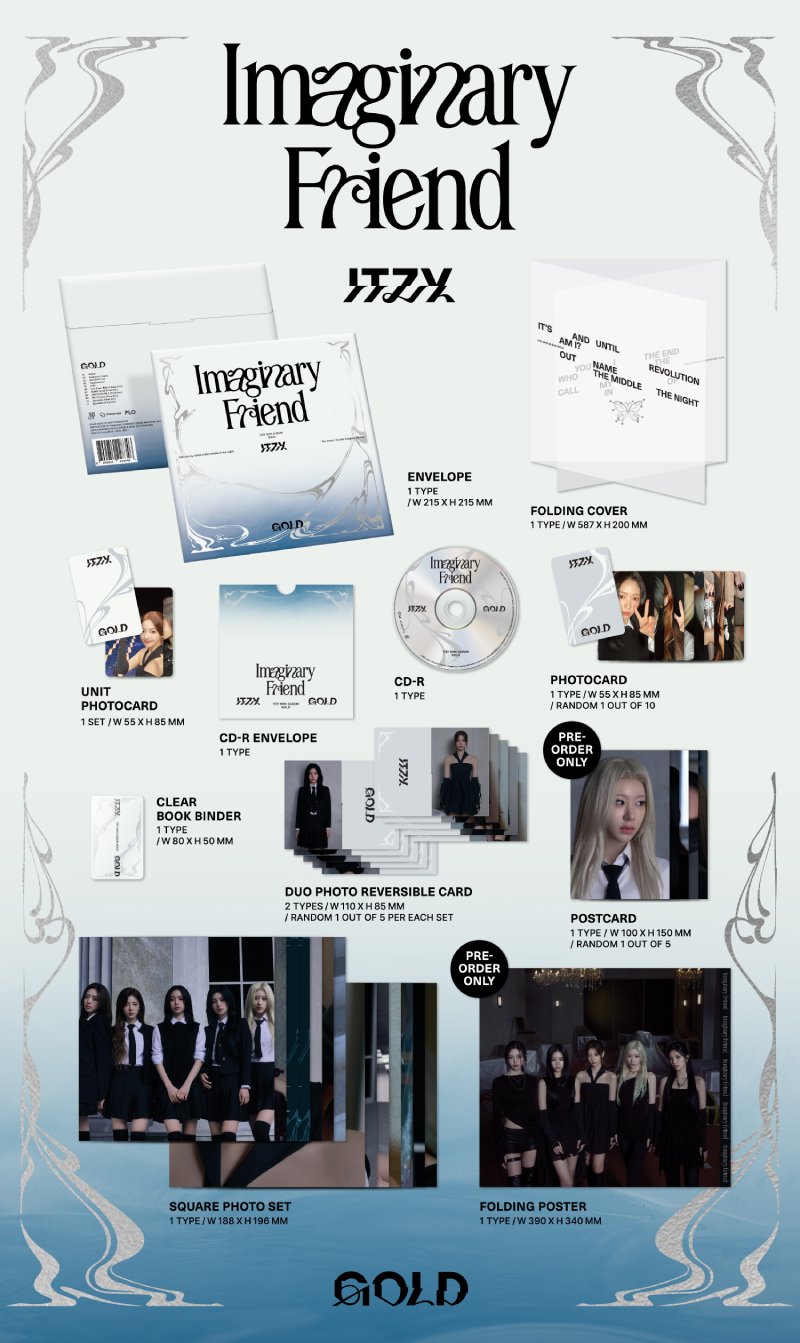 있지 (ITZY) - GOLD SPECIAL EDITION (Imaginary Friend Ver.)