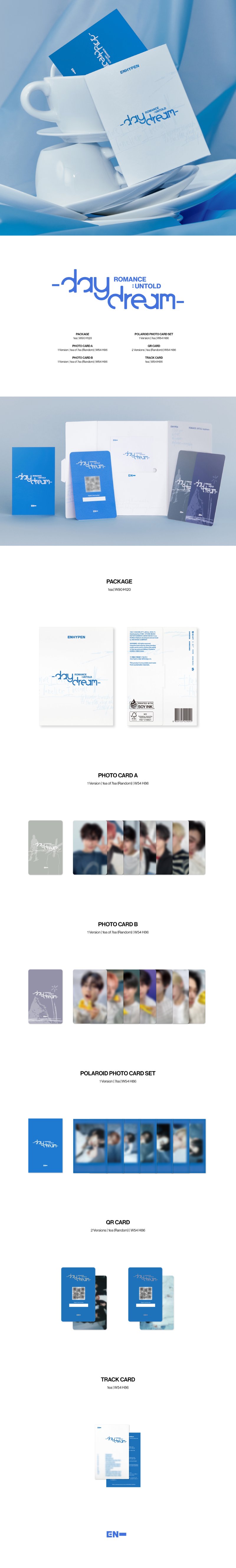 엔하이픈 (ENHYPEN) - ROMANCE : UNTOLD –daydream- (Weverse Albums ver.)