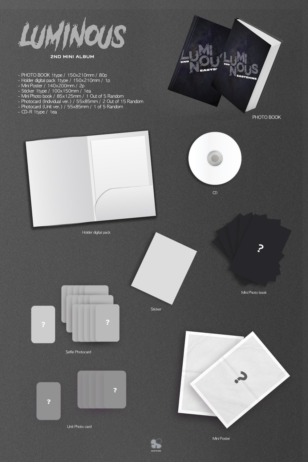 이스트샤인 (EASTSHINE) - LUMINOUS