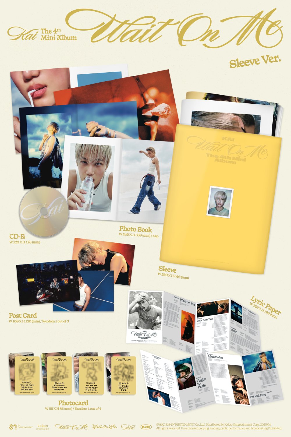 카이 (KAI) - 미니 4집 [Wait On Me] (Sleeve Ver.)