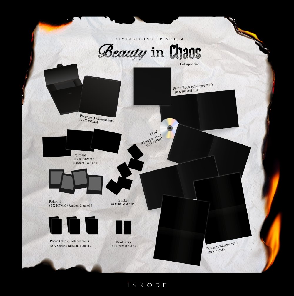 김재중 - Beauty in Chaos [Photobook Album]