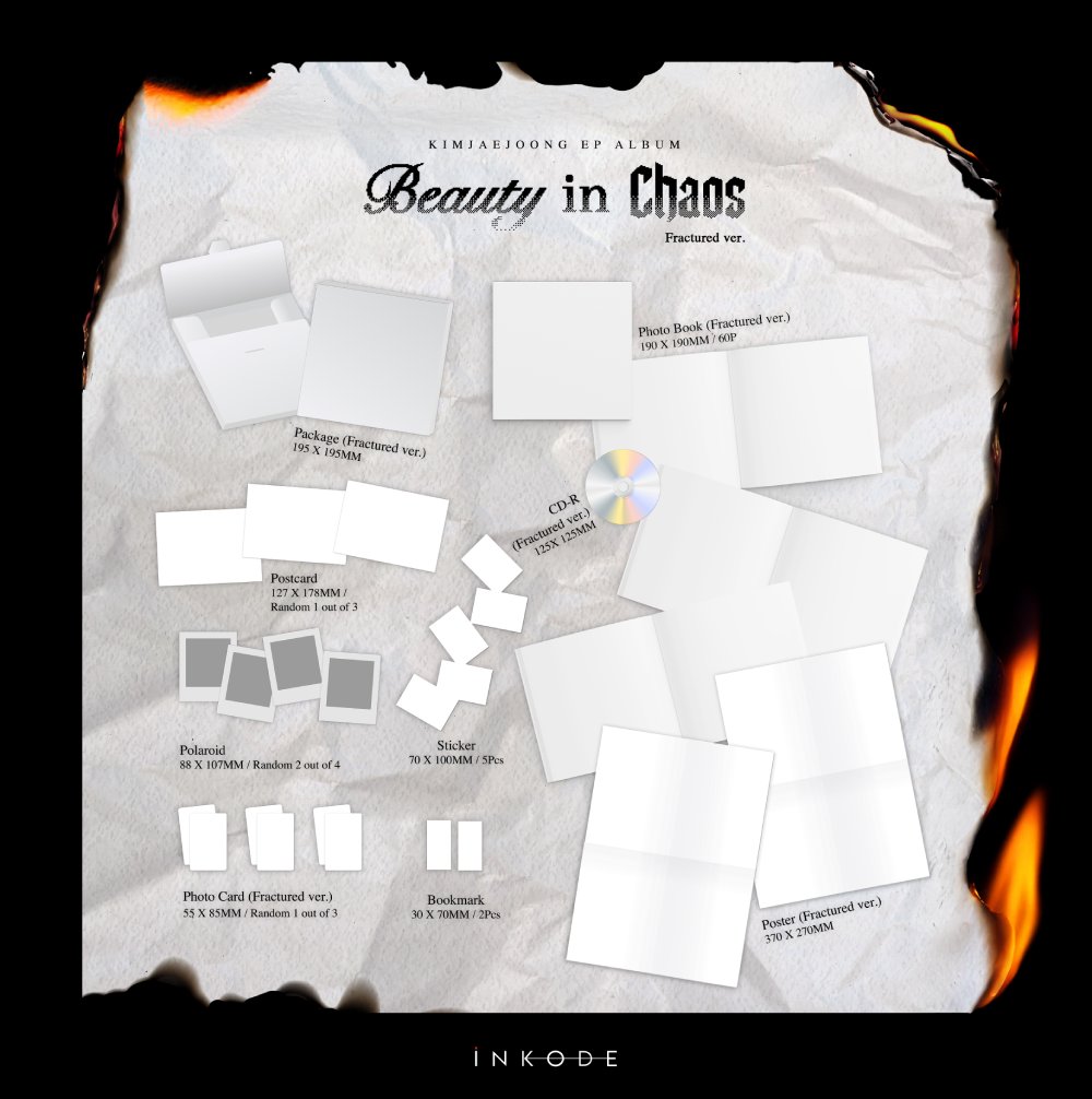 김재중 - Beauty in Chaos [Photobook Album]