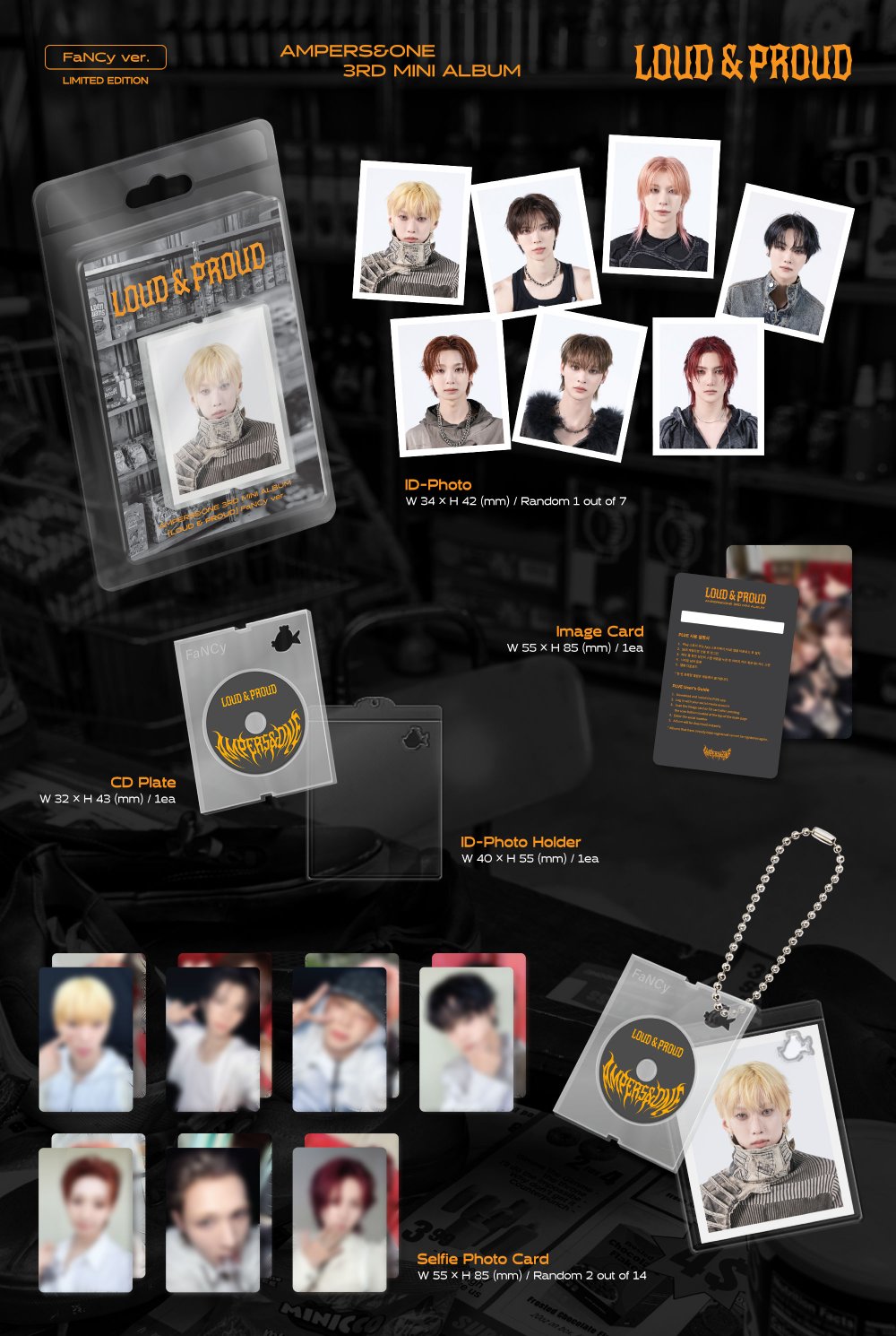 앰퍼샌드원 (AMPERS&ONE) - 3rd Mini Album [LOUD & PROUD] (FaNCy ver.) LIMITED EDITION