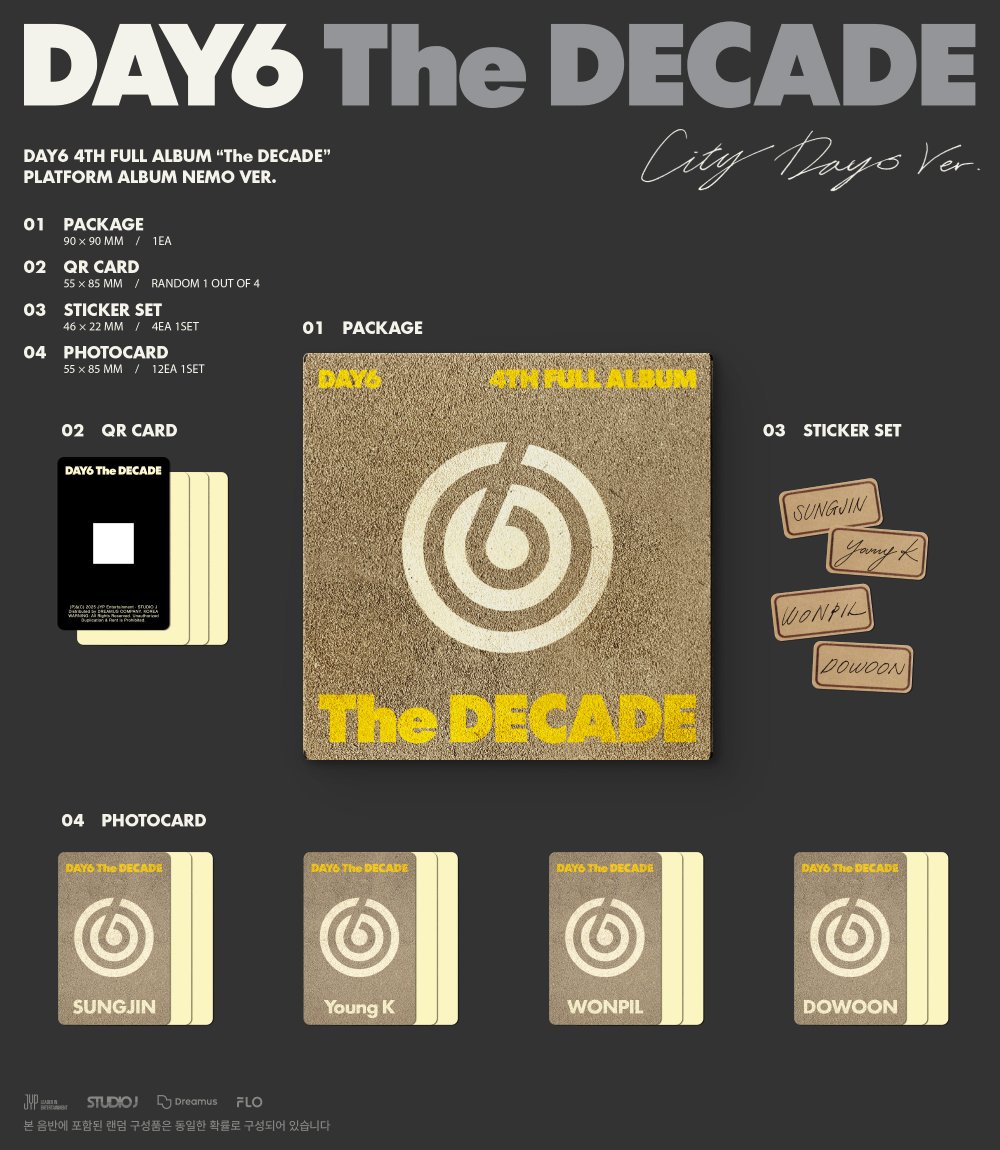 데이식스 (DAY6) - The DECADE (플랫폼)