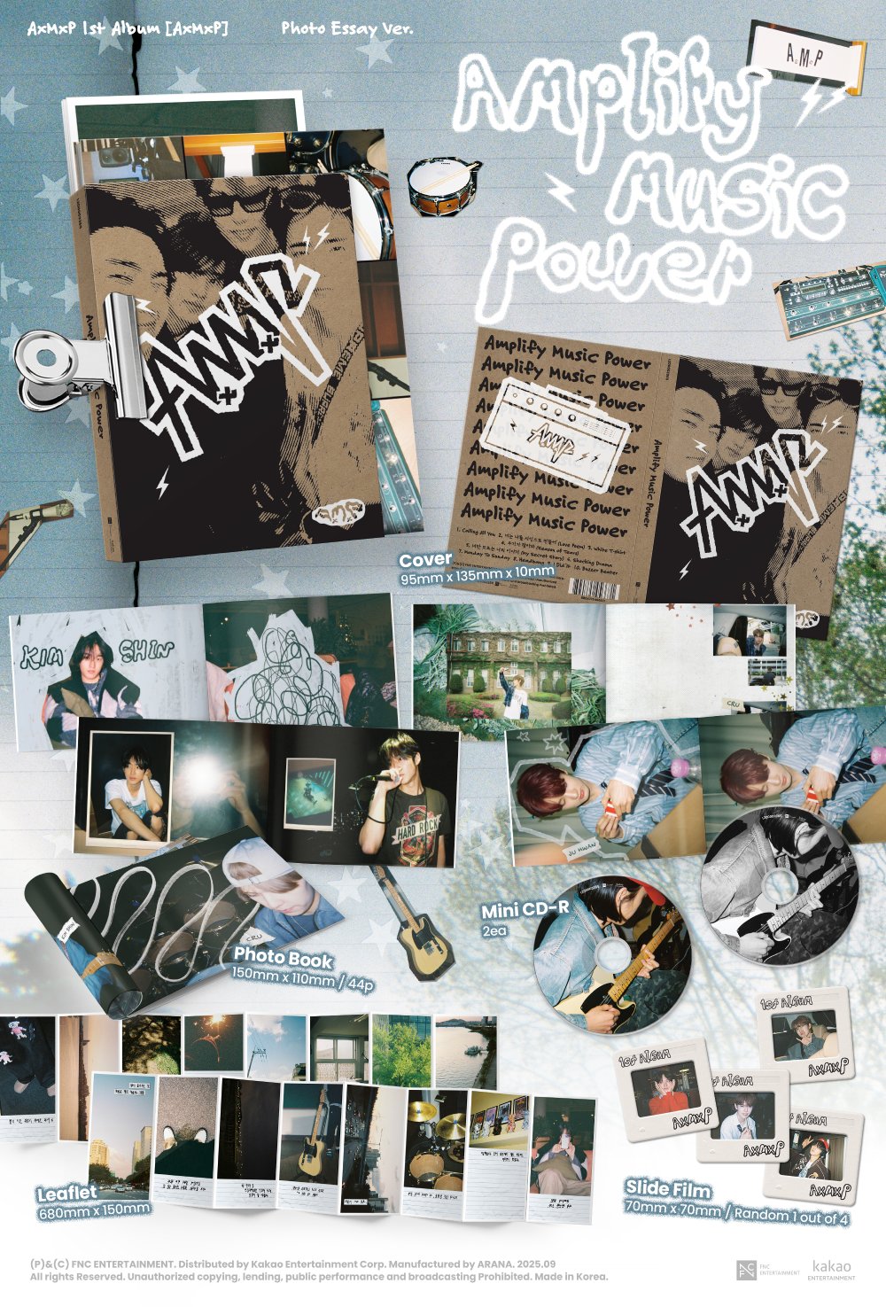 AxMxP (에이엠피) - 정규 1집 [AXMXP] (Photo Essay by AxMxP ver.)
