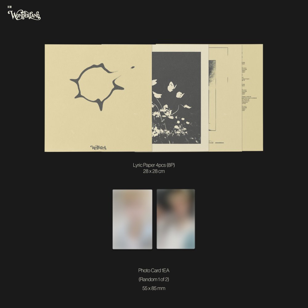 비아이 (B.I) - 정규 3집 [WONDERLAND] (LP Ver.)